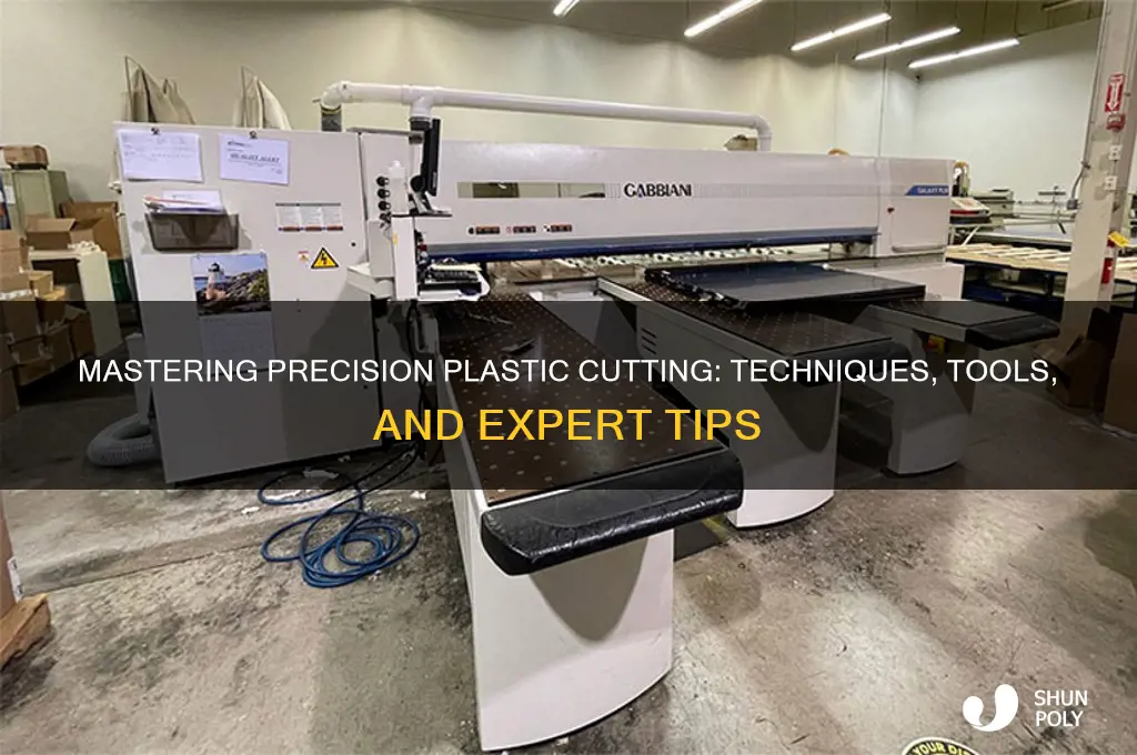 how to precision cut plastic