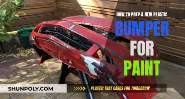 Prepping New Plastic Bumpers: Paint Job Essentials