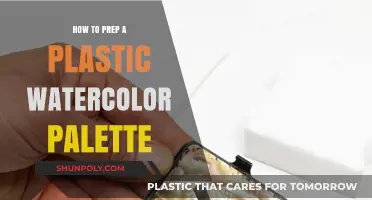 Prep Your Plastic Watercolor Palette: A Step-by-Step Guide