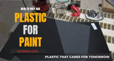 Prepping ABS Plastic for Paint: The Complete Guide