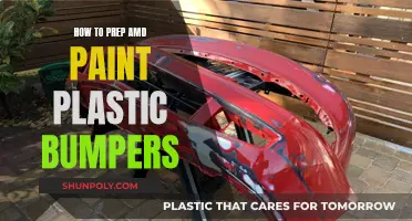 The Perfect Paint Job: Prepping and Painting Plastic Bumpers