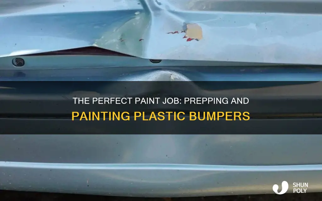 how to prep amd paint plastic bumpers
