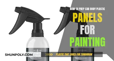 Prepping Car Plastic Panels: Painting Perfection
