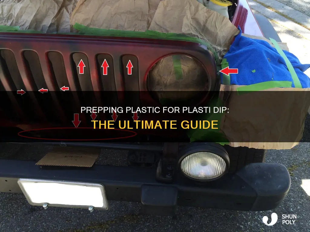 how to prep plastic for plasti dip