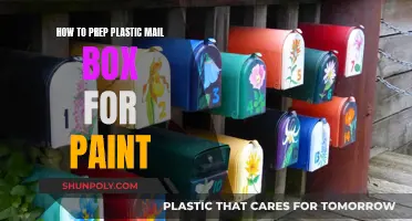 Prepping Your Plastic Mailbox: Paint Primer