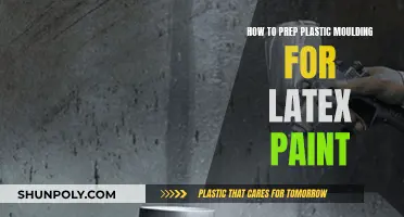 Prepping Plastic Moulding for Latex Paint: A Step-by-Step Guide