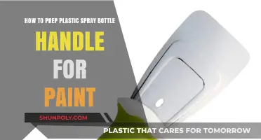 Prepping Plastic Spray Bottle Handles for Painting: A Step-by-Step Guide