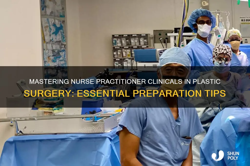 how to prepare for nurse practitioner clinicals plastic surgeon