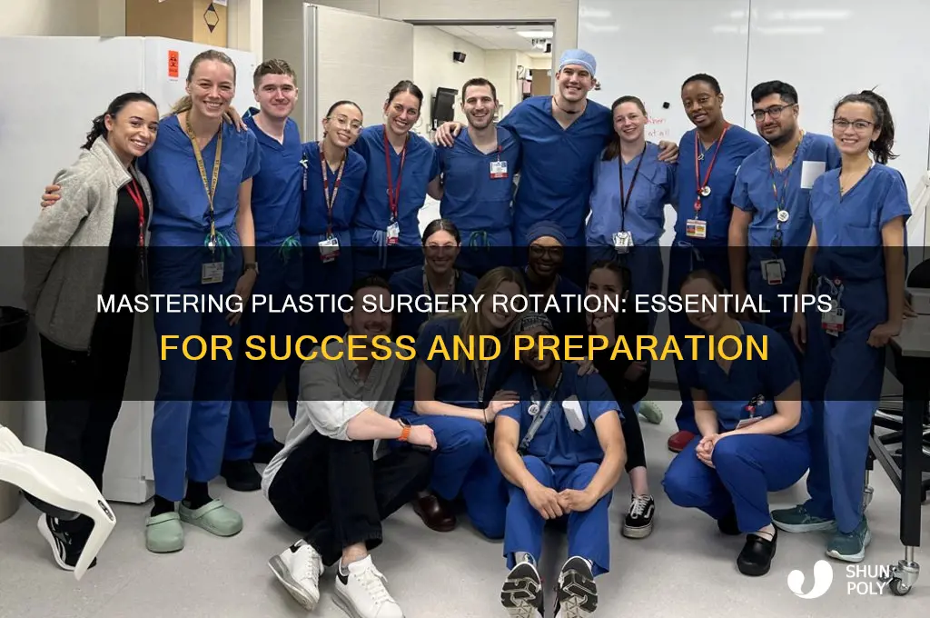 how to prepare for plastic surgery rotation