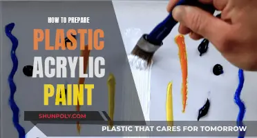 Preparing Plastic Acrylic Paint: A Beginner's Guide