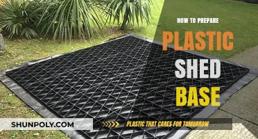 Preparing a Plastic Shed Base: A Step-by-Step Guide