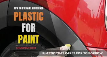 Treating Sunburned Plastic: Preparing for a Fresh Paint Job