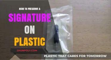 Preserving Signatures: Plastic Protection Techniques