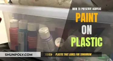 Preserving Acrylic Paint on Plastic: Tips for Longevity