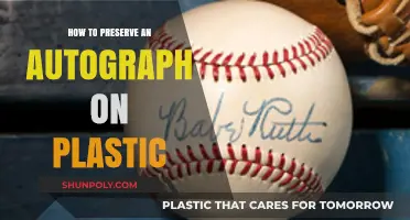 Preserving Autographs: Protecting Signatures on Plastic