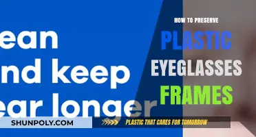 Keep Your Plastic Eyeglass Frames Looking Brand New