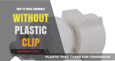 Pressing SharkBite Without Plastic Clips: A Step-by-Step Guide