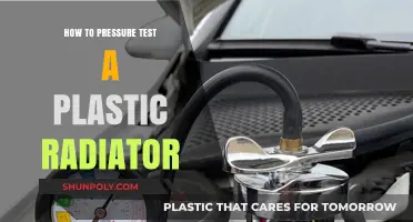Pressure Testing Plastic Radiators: DIY Guide