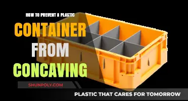 Preventing Plastic Container Concaving: Tips and Tricks