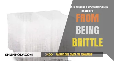Revive Plastic Containers: Preventing Brittle Blues