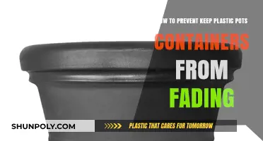 Protect Your Plastic Pots: Prevent Fading and Discoloration