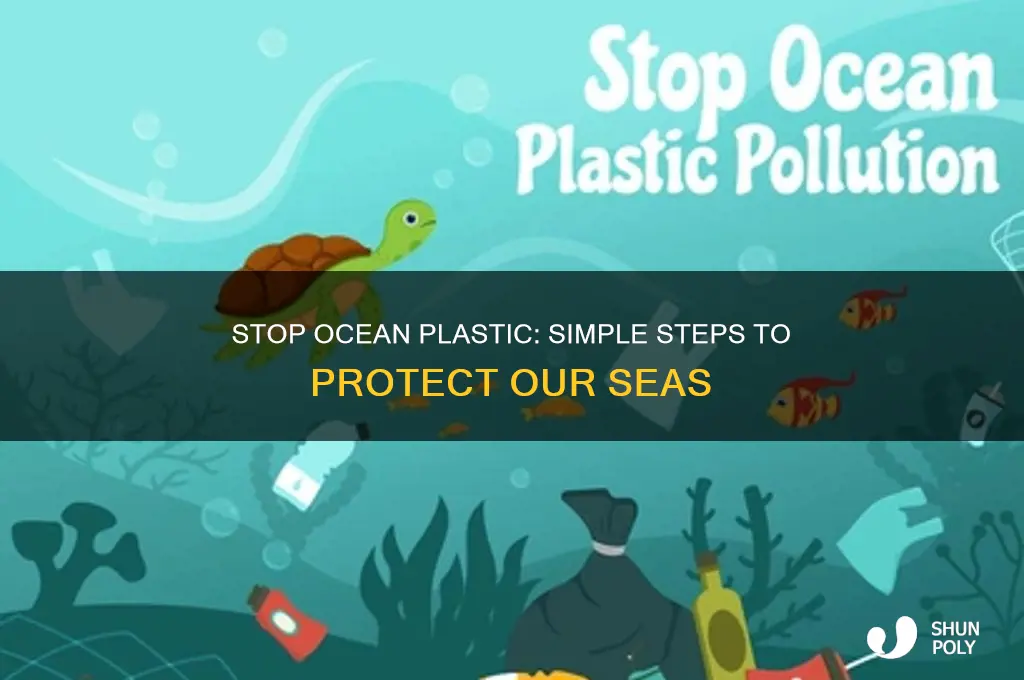 how to prevent plastic from getting in our oceans
