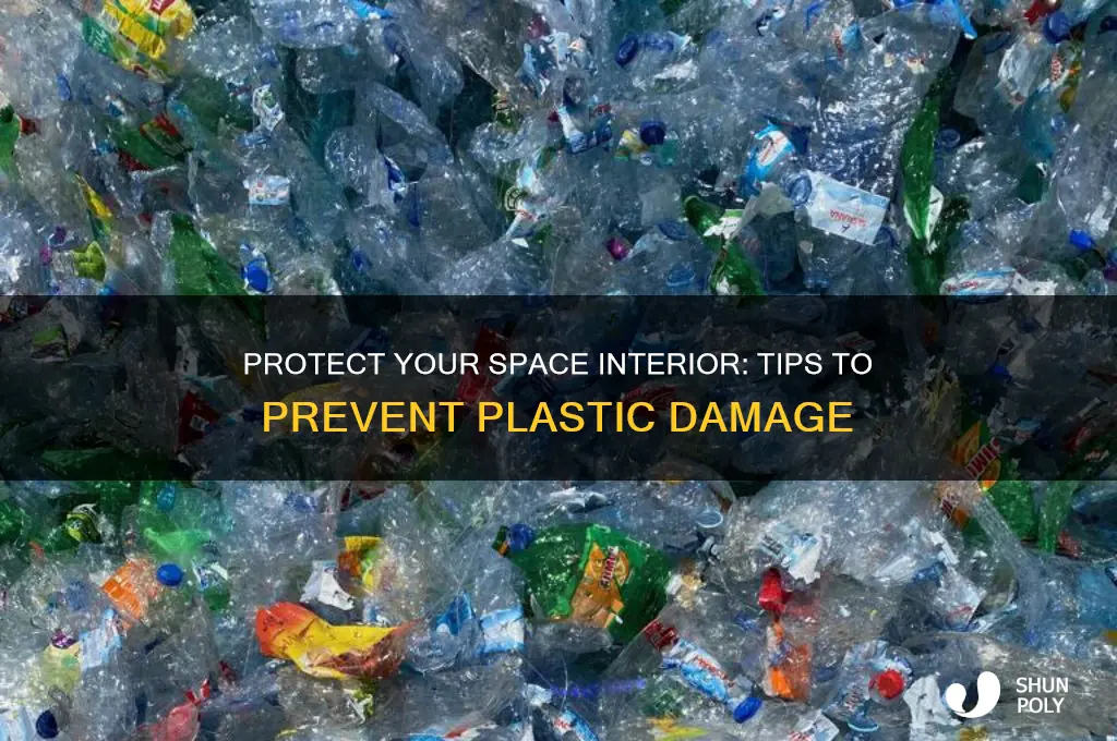 how to prevent plastic of fpace interior from getting damaged