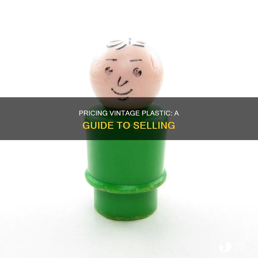how to price sell vintage plastic