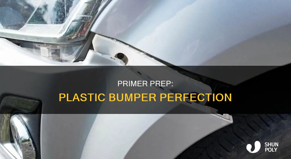 how to prime a plastic bumper