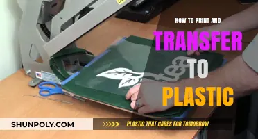 Printing on Plastic: Transfer Techniques and Tricks