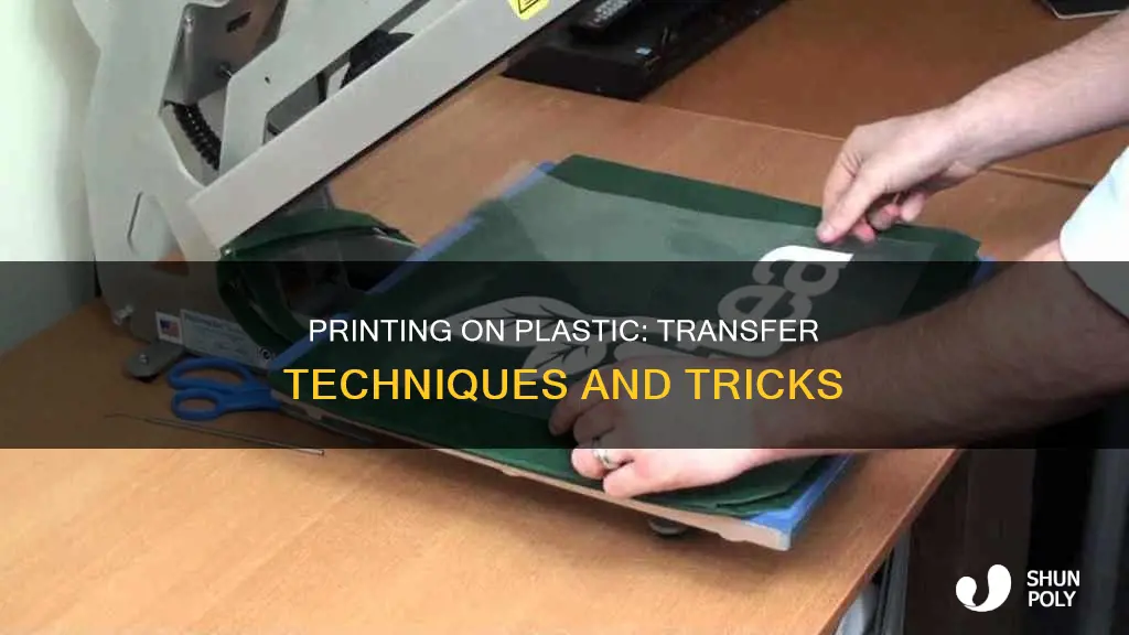 how to print and transfer to plastic