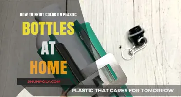 DIY Guide: Printing Vibrant Colors on Plastic Bottles at Home