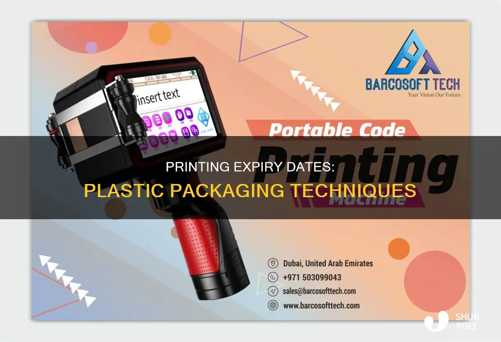 how to print expiry date on plastic