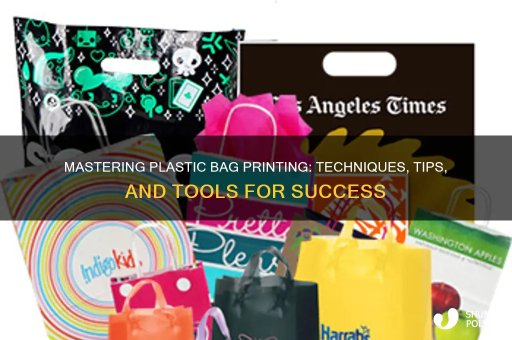 how to print in plastic bags
