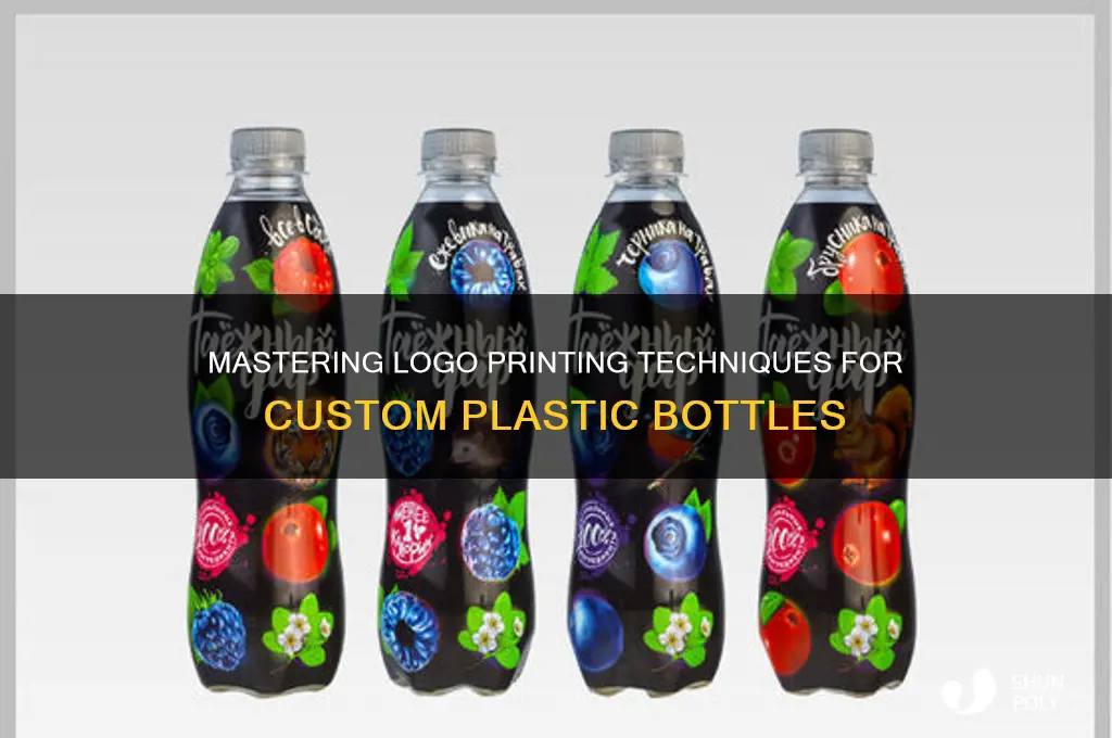 how to print logo on plastic bottle