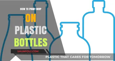 Printing MRP on Plastic Bottles: A Step-by-Step Guide for Manufacturers