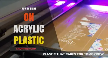 Printing on Acrylic Plastic: A Step-by-Step Guide