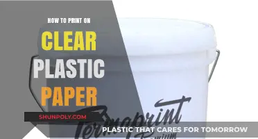 Mastering Clear Plastic Printing: Tips for Perfect Results Every Time