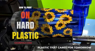 Printing on Hard Plastic: A Comprehensive Guide