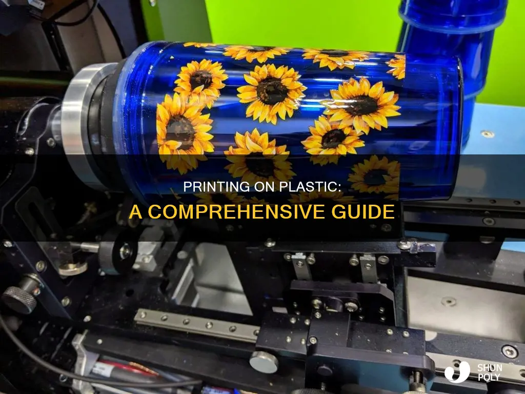 how to print on plastic b