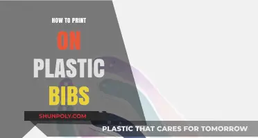Customizing Plastic Bibs: Printing Techniques and Tips