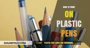 Customizing Plastic Pens: DIY Printing Methods