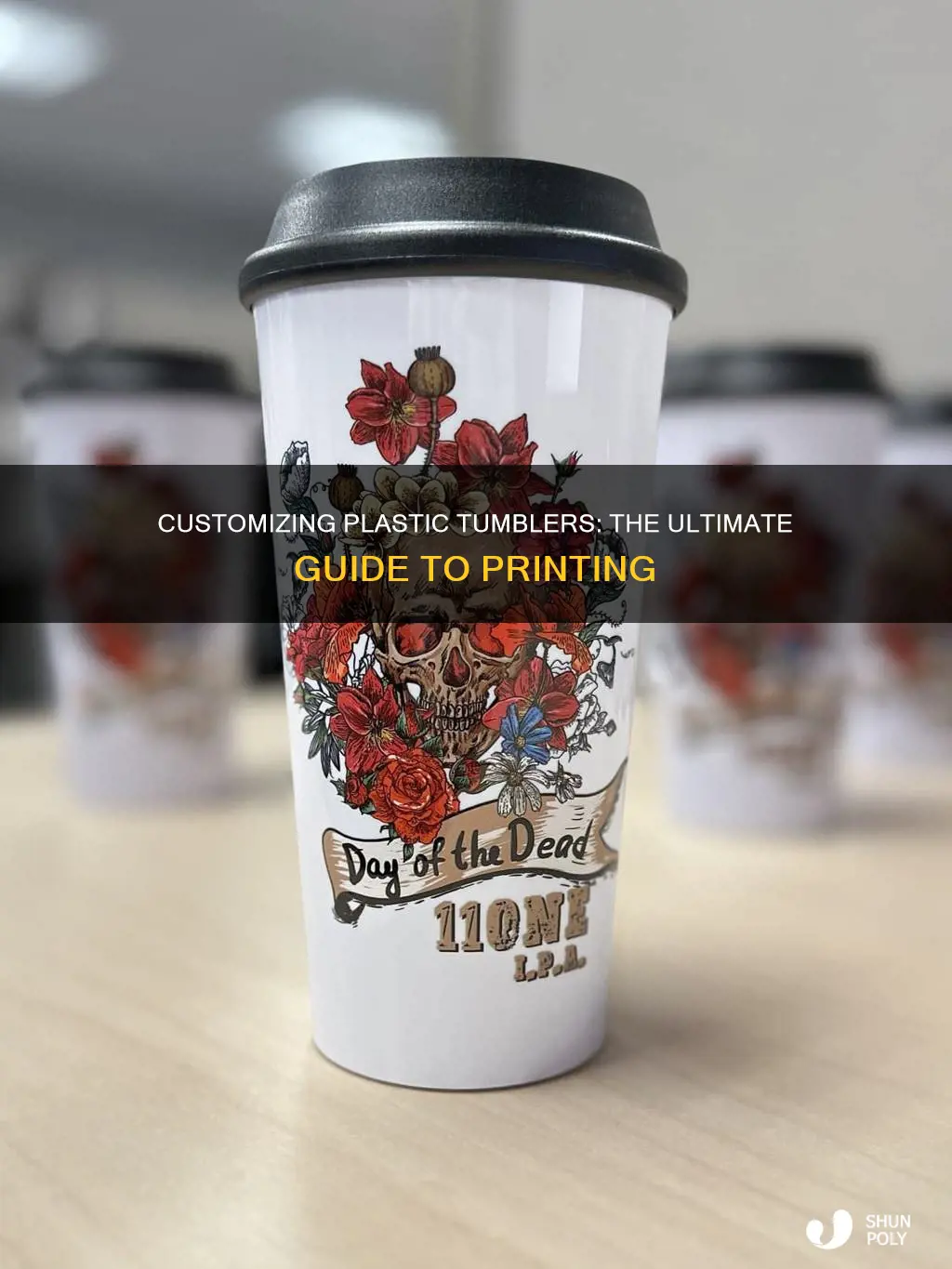 how to print on plastic tumblers