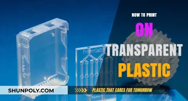 Printing on Transparent Plastic: A Comprehensive Guide