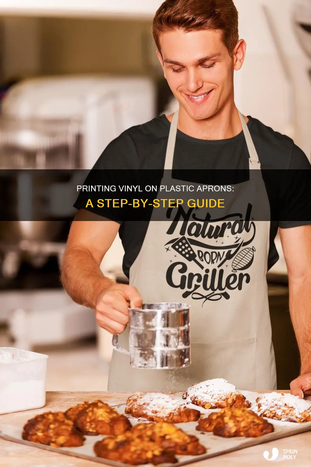 how to print vinyl on plastic aprons