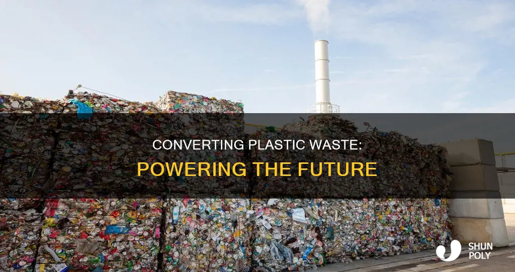 how to produce electricity from plastic waste