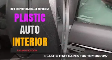 Refurbishing Auto Interiors: Professional Plastic Restoration Tips