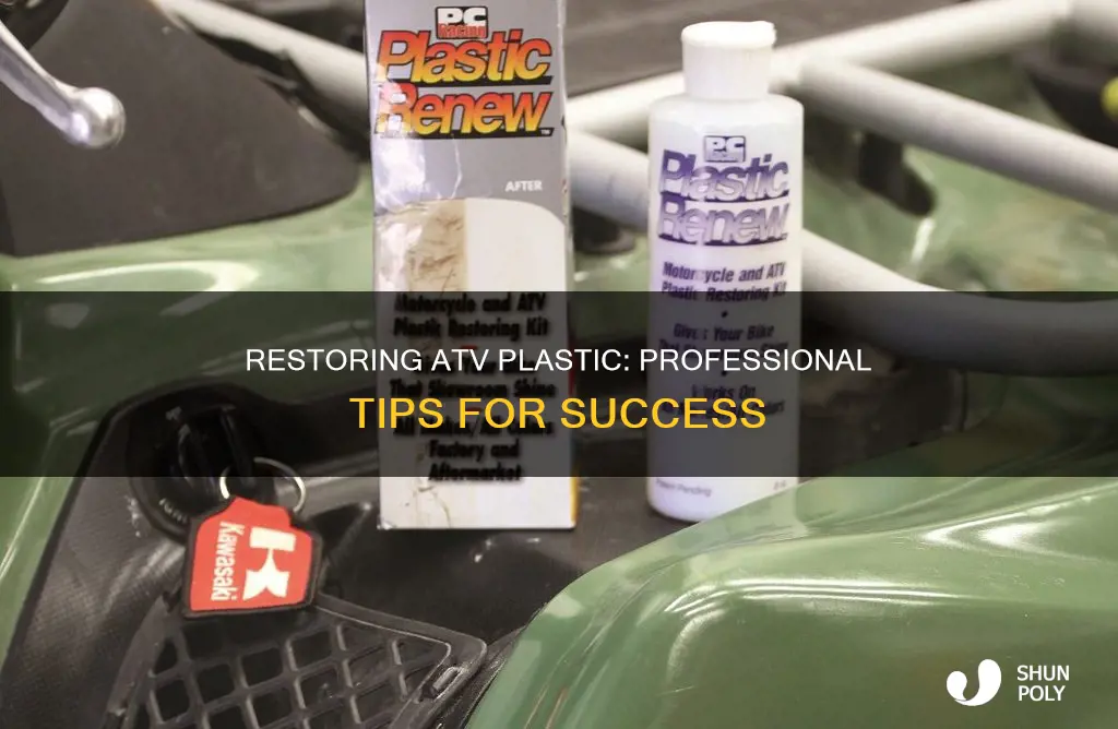how to professionally restore atv plastic