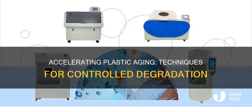 how to properly accelerate aging plastic