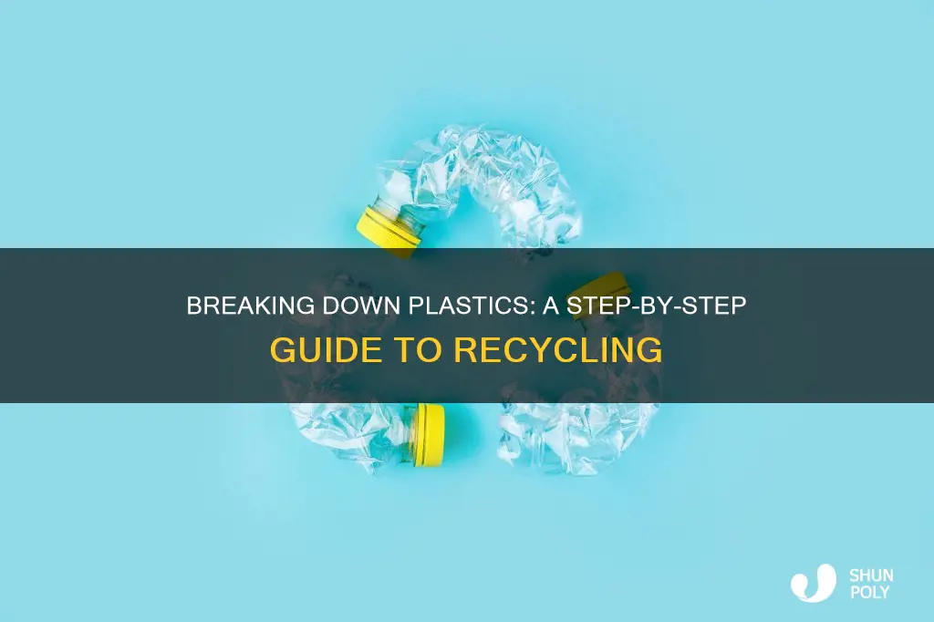 how to properly break down plastic